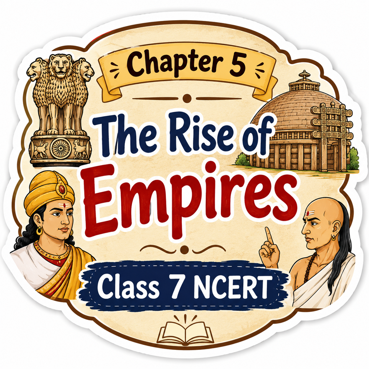 Chapter 5 — The Rise of Empires Class 7